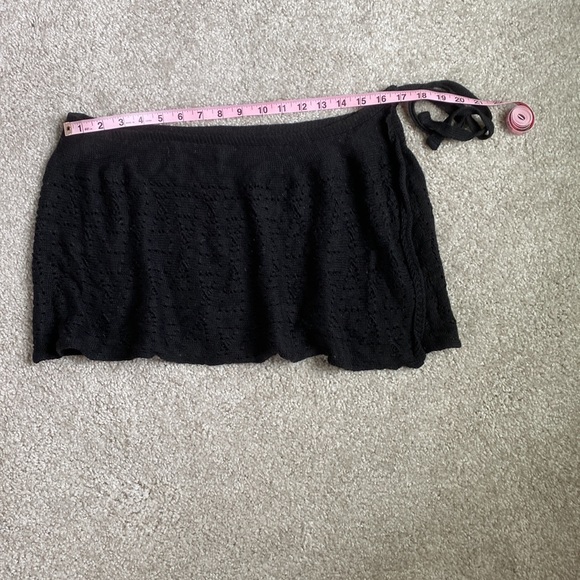 Harmonie Black Eyelet Sweater Wrap Ballet Skirt - Picture 10 of 10